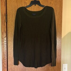 American Eagle Outfitters Olive Knit Sweater